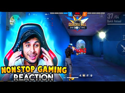 @NonstopGaming_ Live React on my Gameplay ||  1 vs 4 #nonstopgaming Garena Free Fire