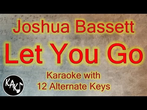 Let You Go Karaoke – Joshua Bassett Instrumental Lower Higher Female Original Key