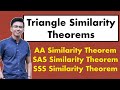 Triangle Similarity Theorems and Applications