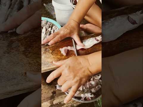 가시가 싹 사라진다 믿기 힘든 생선 손질 기술