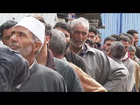 Kashmir voters go to polls in 4th phase of India's general election (English subtitles)