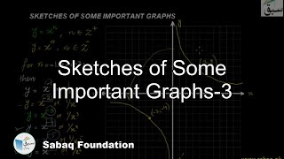 Sketches of Some Important Graphs-3