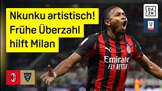 AC Mailand - Lecce | Coppa Italia | DAZN Highlights