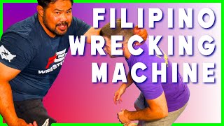 High Crotch with NCAA Champ Mark Munoz!