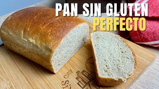 Pan sin gluten fácil y casero con miga suave |  Ideal para torrijas