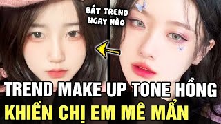 Dàn sao Hàn khởi xướng trend MAKE UP TÔNG HỒNG cực xịn sò khiến giới trẻ châu Á mê mẩn  | TB TREND