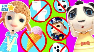 Desenhos animados para crianças e canções de ninar | Aventuras de Dolly e seus amigos