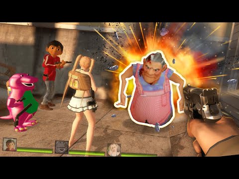 LEFT 4 DEAD con MAMÁ COCO 😭