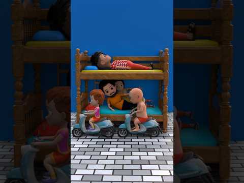Chintu ne haga scooter 🛵🛵  #shorts #funny #trending #cartoon #granny