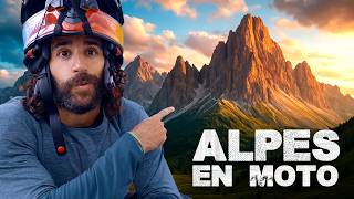 VIAJE a LOS ALPES en MOTO 🏔️ MEJORES RUTAS x ITALIA, FRANCIA, SUIZA, DOLOMITAS y PASOS DE MONTAÑA