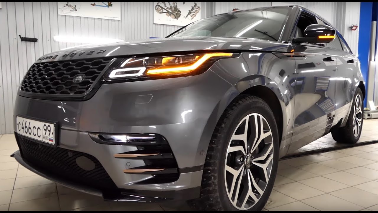 Range Rover Velar. Только вышел, а уже сломан