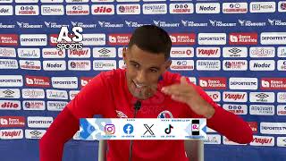 EMANUEL HERMANDEZ PREVIO AL DUELO ANTE REAL ESPAÑA