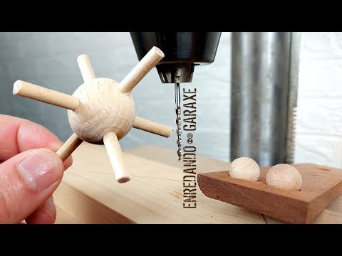 Agujeros Perfectos en Bolas y cuentas de madera ¡Wow!