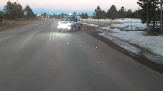 traffic control, road closure!