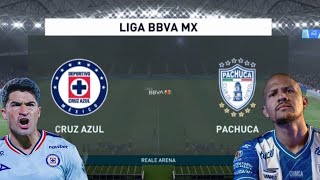 Cruz Azul vs Pachuca - Liga MX J13 - Simulación FIFA 