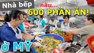 BÊN TRONG NHÀ BẾP NẤU 600 SUẤT ĂN TẠI TRUNG TÂM NGƯỜI CAO NIÊN  LỚN NHẤT CỦA NGƯỜI VIỆT Ở ATLANTA