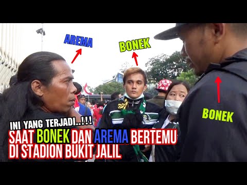 Ini yang terjadi, Saat Bonek, Aremania, The Jak dan Bobotoh Viking bertemu di Stadion Bukit Jalil