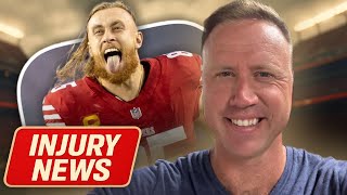 More 49ers GOOD NEWS: George Kittle ankle update