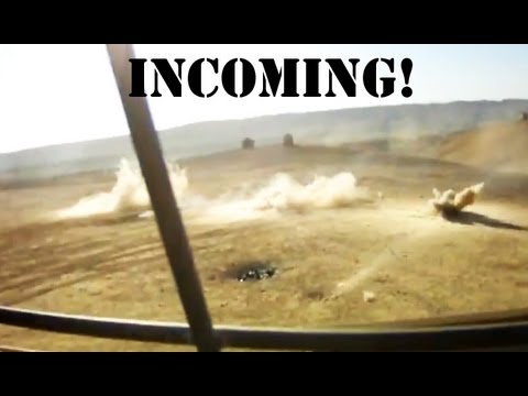 MORTARS HIT US CONVOY IN AFGHANISTAN