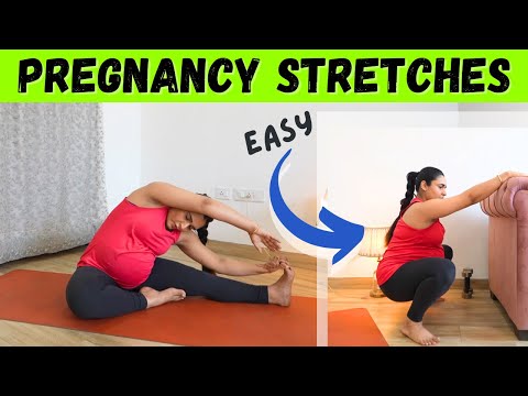 7 Best Pregnancy Stretches for EASY Delivery & Body Pains