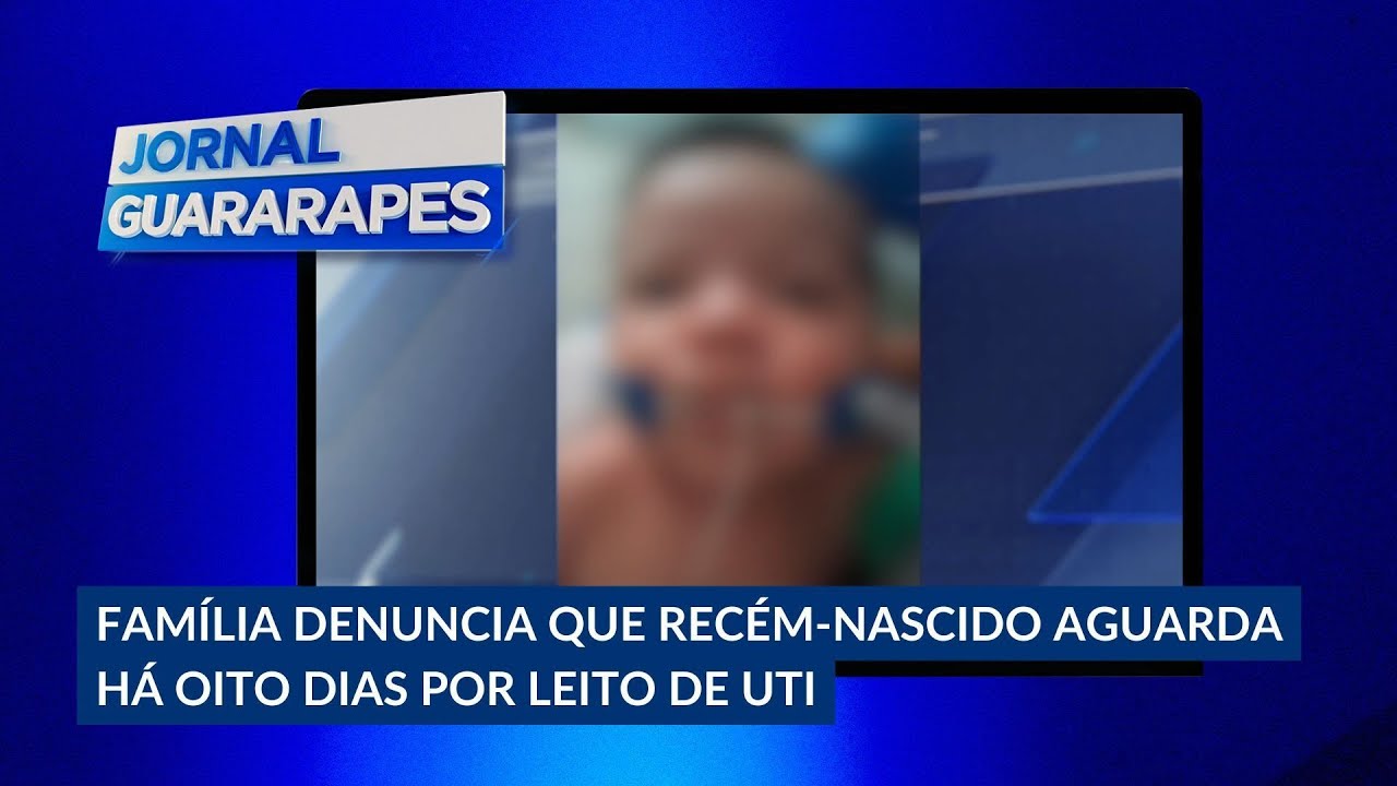 Recém-nascido aguarda há oito dias por leito de UTI