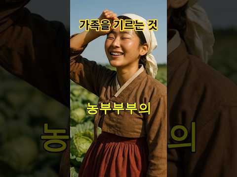 배추 농부의 지혜   #공감 #감동 #funny