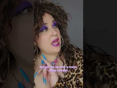Hot Looks Salon 1987! #80s #80saesthetic #salon #hairstylist #charactercomedy #sketchcomedy