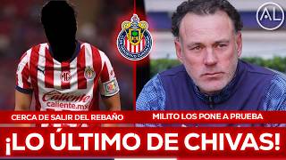 🔥 POR FIN SE VIENE UNA SALIDA IMPORTANTE | MILITO PONE A PRUEBA A KEVIN CASTAÑEDA Y JORDAN CARRILLO