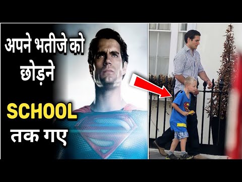 Henry Cavill Dropped His Nephew To School #Superman #Shorts