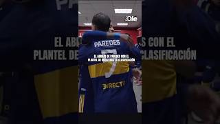 Leandro Paredes 💙💛💙 nuestro capitan! felicitando a todos. Boca  #bocajuniors #futbol #argentina