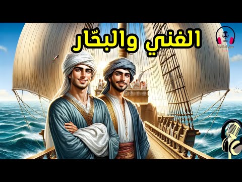 قصة الغني والبحّار، من القصص الخيالية المشوقة قبل النوم، ضع السماعات واستمع، سوق الحكايات والقصص