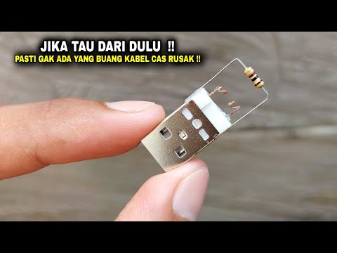 SIAPA SANGKA KABEL CAS HP RUSAK BISA JADI BARANG SEKEREN INI !!