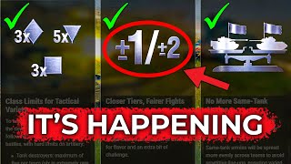 WG is ACTUALLY Bringing +-1 MM, Will This Fix Turbo Battles? | World of Tanks Update 2.0