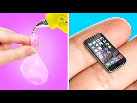 KERAJINAN MINI LUCU DAN IDE DIY || Kerajinan DIY Keren & Rahasia untuk Ponselmu oleh 123 GO!GOLD