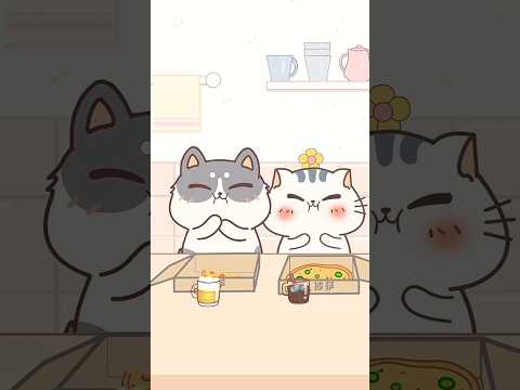 Trick to eat a big one!! 大的怎么吃 #potatomeow #meowing #cutecat