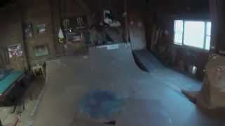 2013 Indoor Barn Halfpipe session