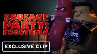 Sausage Party: Foodtopia, Season 2 - Exclusive Clip (2025) Michael Cera, Marion Cotillard