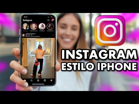 NOVO INSTAGRAM ESTILO IPHONE IOS 17 NO ANDROID 2024