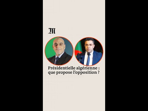 Présidentielle en Algérie : les propositions de l'opposition