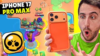 Gioco con il *NUOVO* iPhone 17 PRO MAX a Brawl Stars!