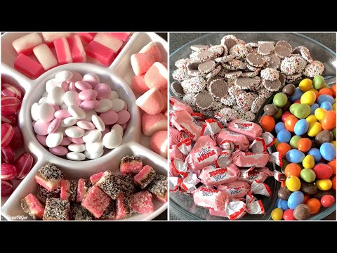 Filling Platter With CANDY | Satisfying | ASMR