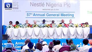 YouTube video thumbnail: Nestle Nigeria Holds 57th Annual General Meeting