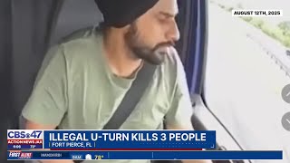Petition created on behalf of trucker who killed three making illegal U-turn