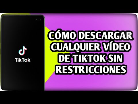 ⬇️🎞️ ¡¡Increíble!! Descarga Cualquier Video de TikTok ¡¡Sin Restricciones!! 🎞️⬇️