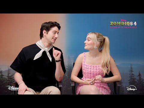 Zombies 4 Stars/EPs Milo Manheim & Meg Donnelly Welcome New Cast & Adversaries!