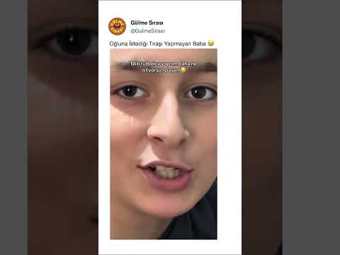 Oğluna İstediği Tıraşı Yapmayan Baba