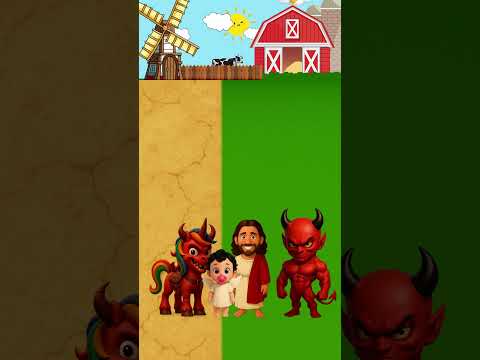 ¿Pueden Jesús, el Grinch, el Diablo y el bebé ángel encontrar sus caballos?🐎