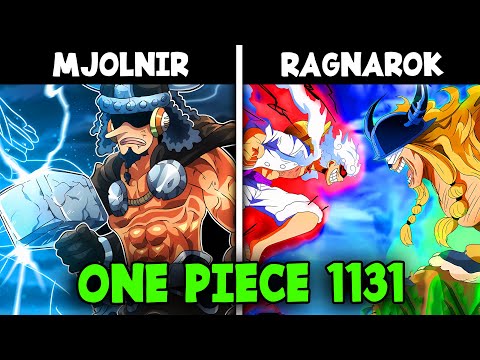 ONE PIECE 1131 COMPLETO - REVELADO O MJOLNIR - MENTIRA DO USOPP REALIZADA - LUFFY VS LOKI RAGNAROK