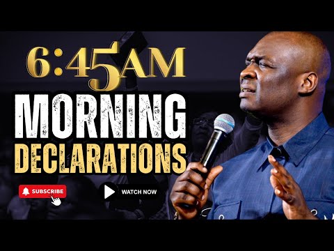 6:45 AM #prayer 10 POWERFUL MORNING DECLARATIONS WITH APOSTLE JOSHUA SELMAN