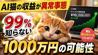 【バズ動画】荒らされているレベル…AI動物の収益額がガチでエグすぎる件【集客＆伸ばしやすいジャンル】